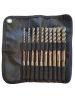 Tasche mit 10 Revotool SDS-Plus Bohrer